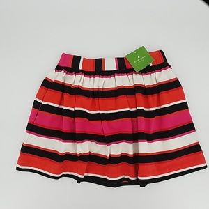 🆕️ kate spade new york Girls Coreen Striped Skirt